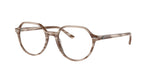 8357 - Striped Beige / Transparent