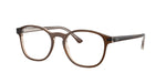 8365 - Brown On Transparent Light Brown / Clear