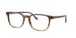 8255 - Striped Brown & Green / Transparent