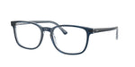 8324 - Blue On Transparent Blue / Clear