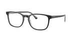 8367 - Dark Grey On Transparent Grey / Clear