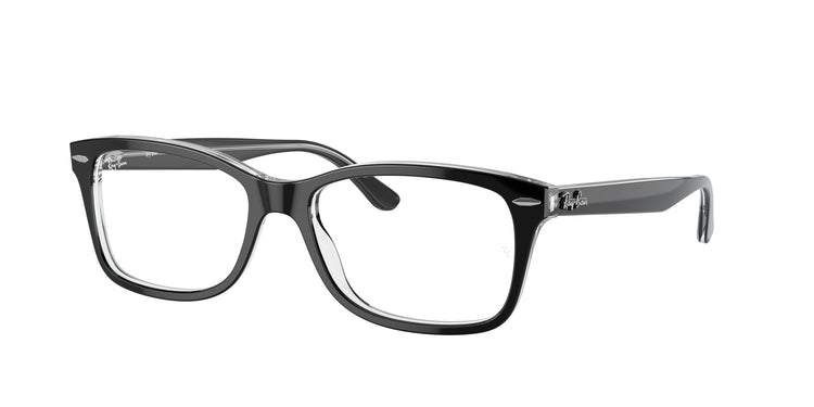 2034 - Black On Transparent / Clear