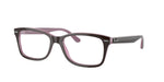 2126 - Brown On Pink / Transparent