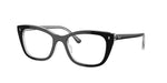 2034 - Black On Transparent / Clear