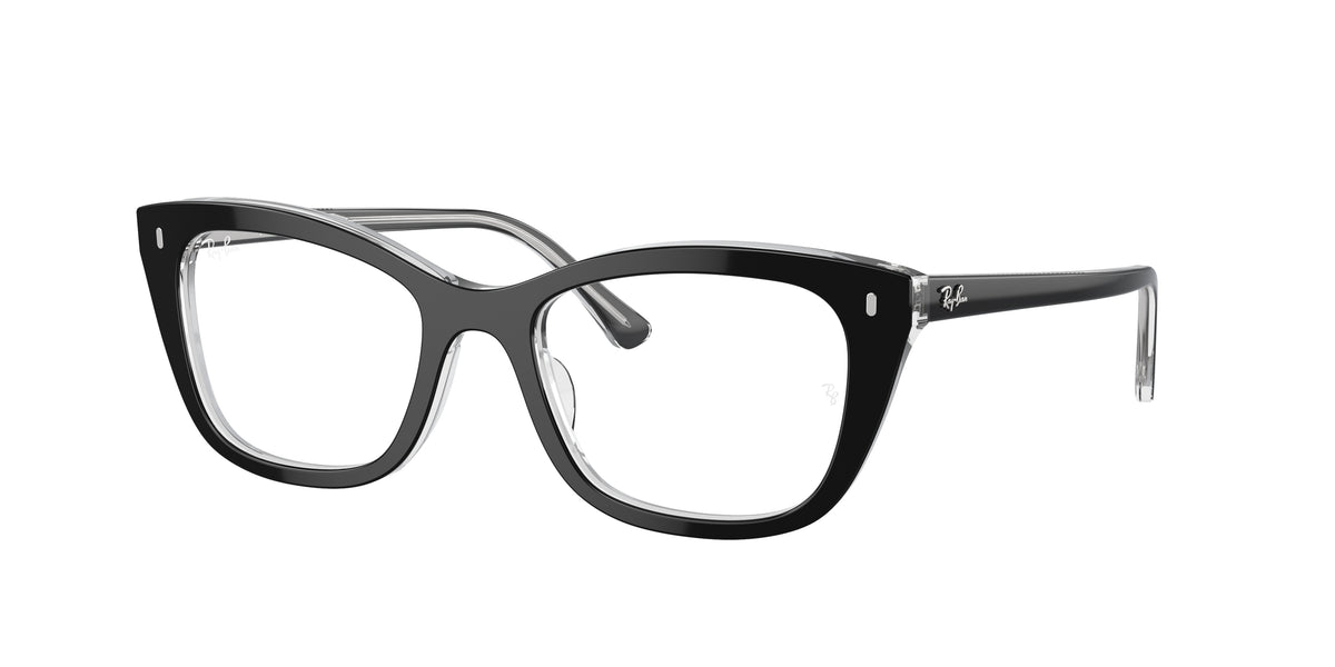 2034 - Black On Transparent / Clear