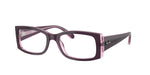 8364 - Violet On Transparent Pink / Clear