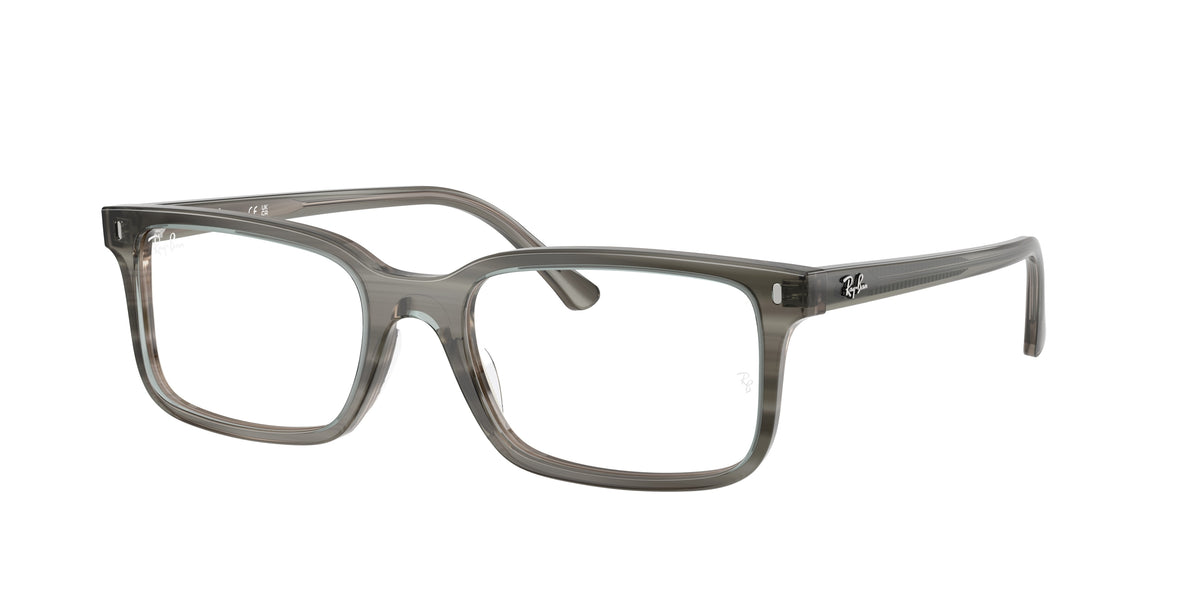 8453 - Striped Grey / Clear