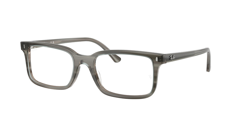 8453 - Striped Grey / Clear