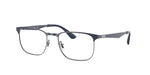 2947 - Blue On Gunmetal / Clear