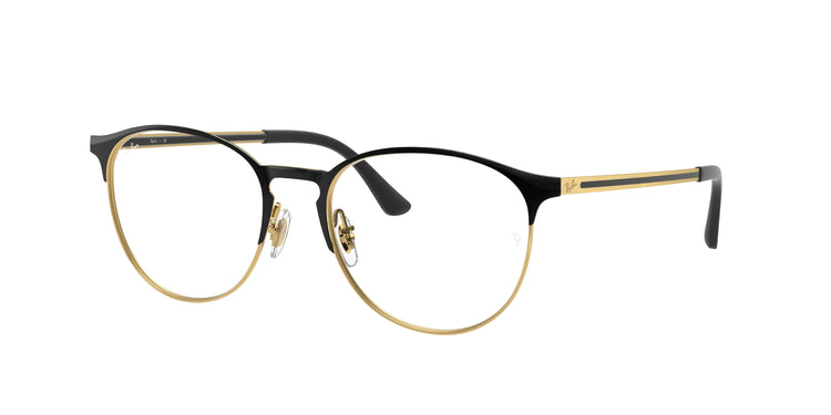 2890 - Black On Gold / Clear