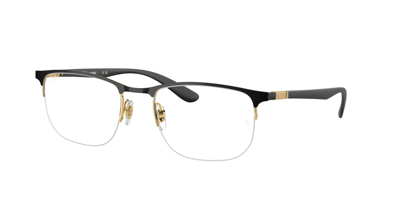 2890 - Black On Gold / Clear