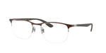 3228 - Brown & Gunmetal / Clear
