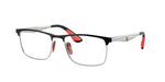 F060 - Black On Silver / Clear