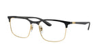 2890 - Black On Gold / Clear