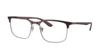 3162 - Brown On Gunmetal / Transparent