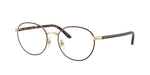 3193 - Havana On Pale Gold / Clear