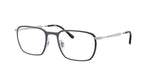 3016 - Blue & Silver / Clear