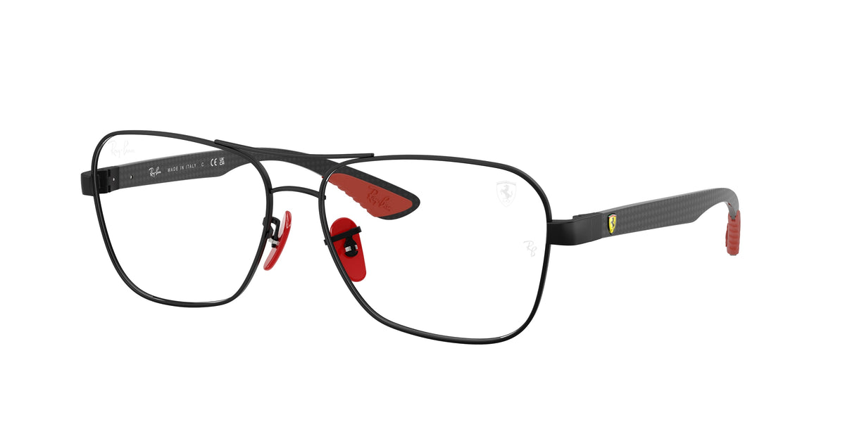 F002 - Matte Black / Clear