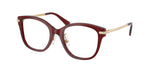 1073 - Transparent Burgundy / Demo Lens