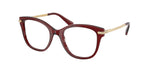 1073 - Transparent Burgundy / Demo Lens
