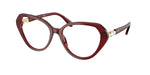 1073 - Transparent Burgundy / Demo Lens