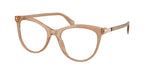 1124 - Transparent Beige / Demo Lens