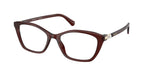 1098 - Transparent Burgundy / Demo Lens