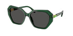 104587 - Transparent Green / Dark Grey