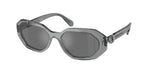 10626G - Transparent Dark Grey / Grey Mirror Black