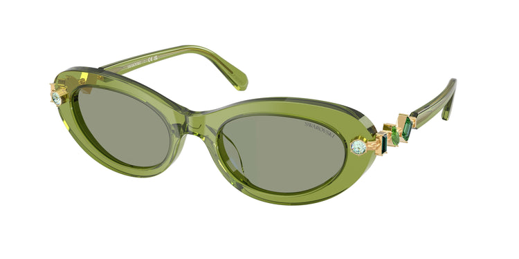 3002/2 - Transparent Green / Green