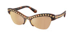 100271 - Havana / Dark Brown Mirror Rose Gold