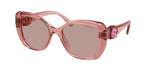 30017N - Transparent Pink / Light Purple Brown