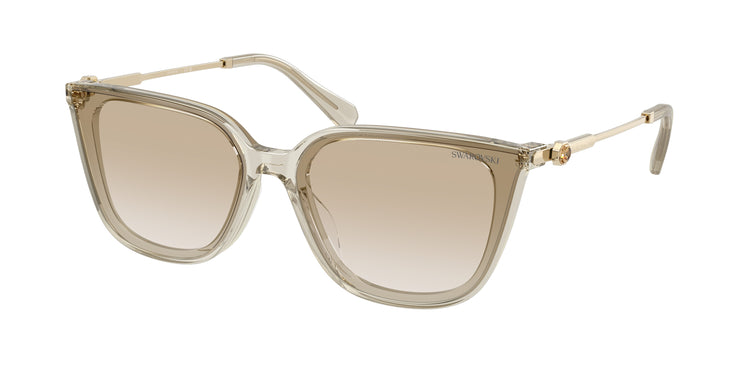 300311 - Transparent Beige / Gradient Light Grey