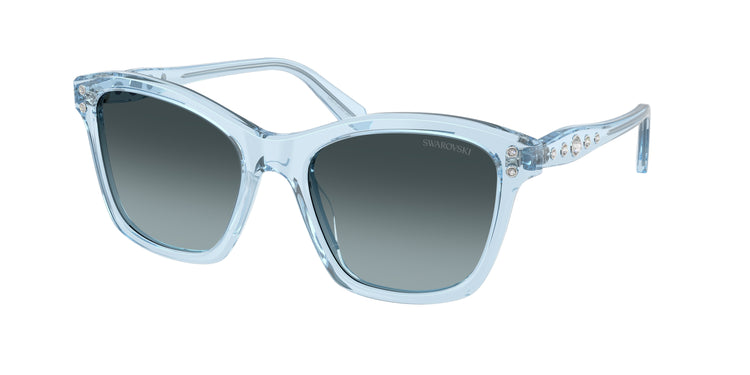 1078V1 - Transparent Light Blue / Gradient Blue