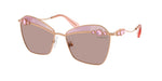 401461 - Rose Gold / Purple Brown Tampo Swarovski Pink