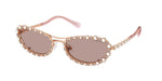 40147N - Rose Gold / Light Purple Brown
