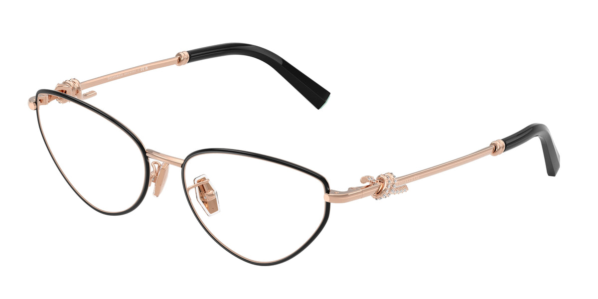 6162 - Black On Rose Gold / Demo Lens