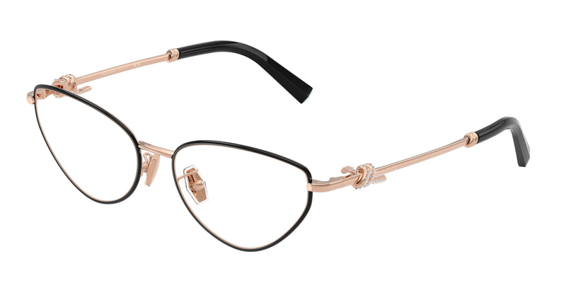 6162 - Black On Rose Gold / Demo Lens