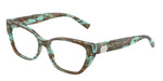 8422 - Havana Tiffany Blue / Demo Lens