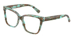 8422 - Havana Tiffany Blue / Demo Lens