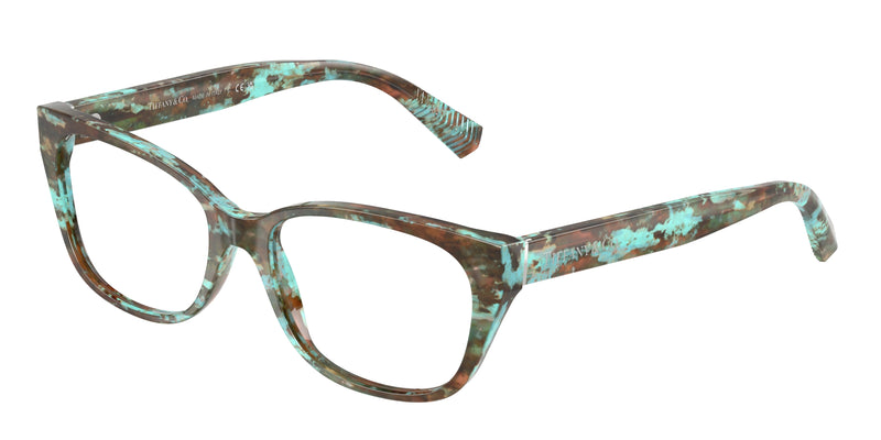 8422 - Havana Tiffany Blue / Demo Lens