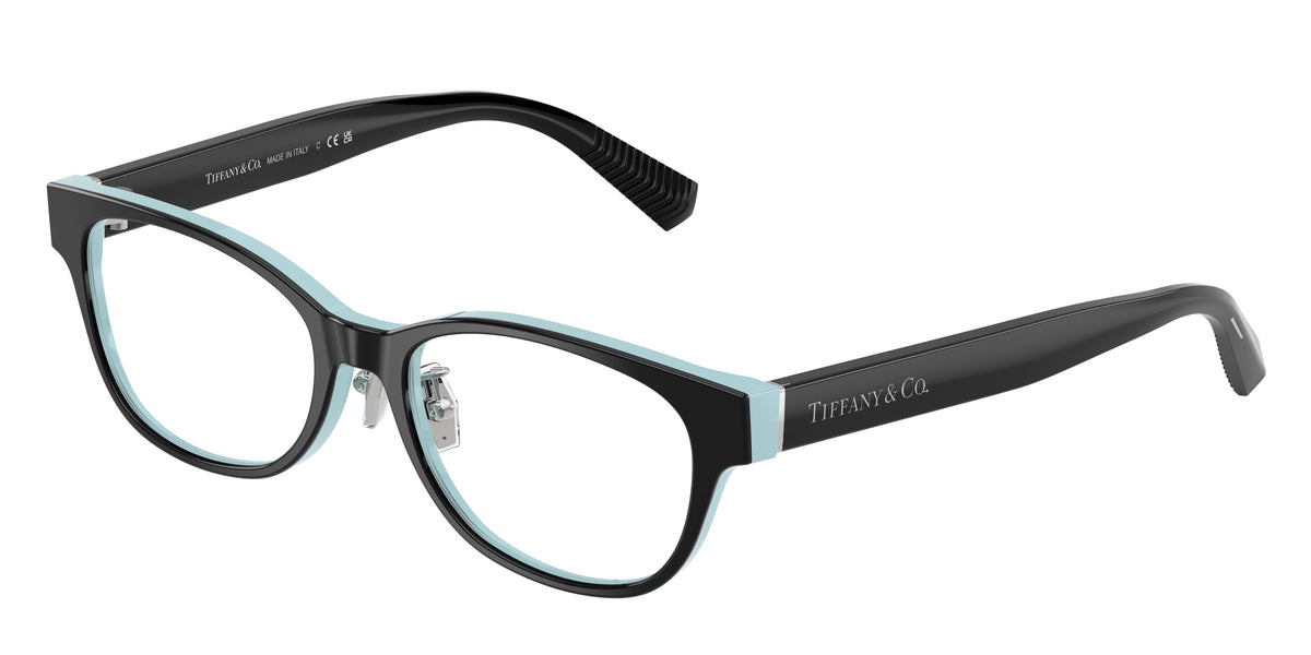 8055 - Black On Tiffany Blue / Demo Lens