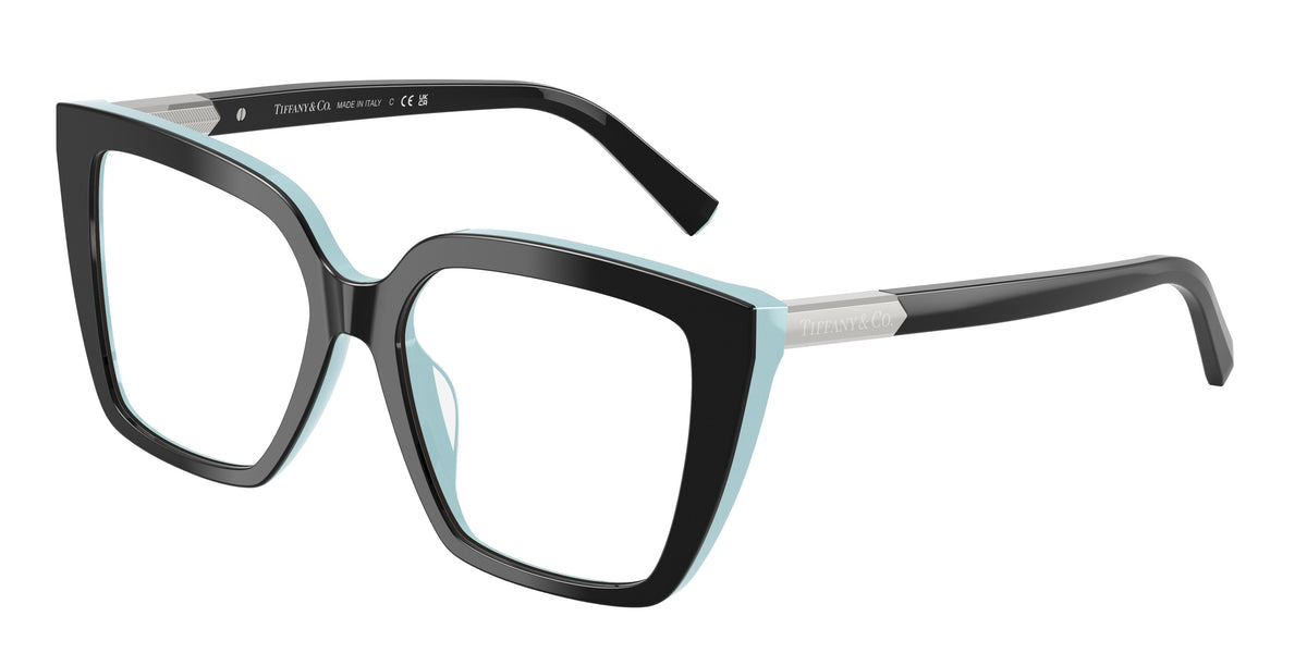 8055 - Black On Tiffany Blue / Demo Lens