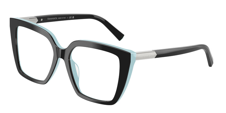 8055 - Black On Tiffany Blue / Demo Lens
