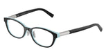 8055 - Black On Tiffany Blue / Transparent