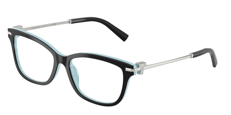 8055 - Black On Tiffany Blue / Demo Lens