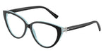 8055 - Black On Tiffany Blue / Demo Lens