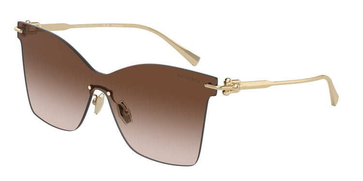62123B - Pale Gold Plated / Brown Gradient