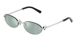 600165 - Silver / Light Azure Mirror Silver