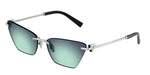 60019S - Silver / Gradient Blue